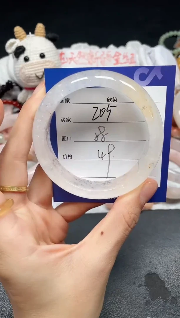 未镶嵌手镯石英质玉205