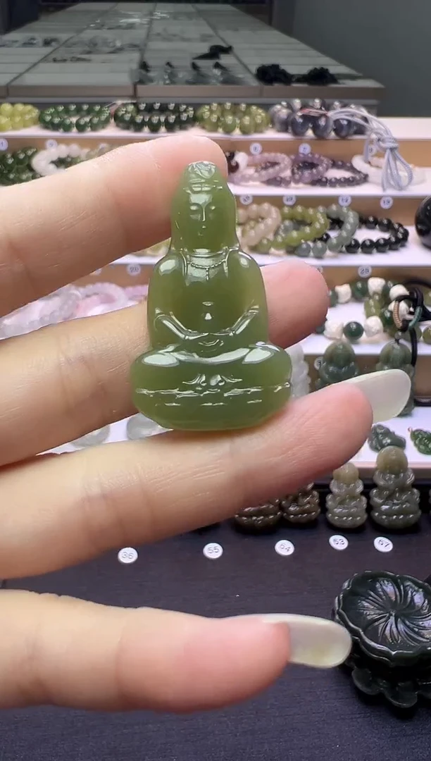 颈饰未镶嵌和田玉35号链接