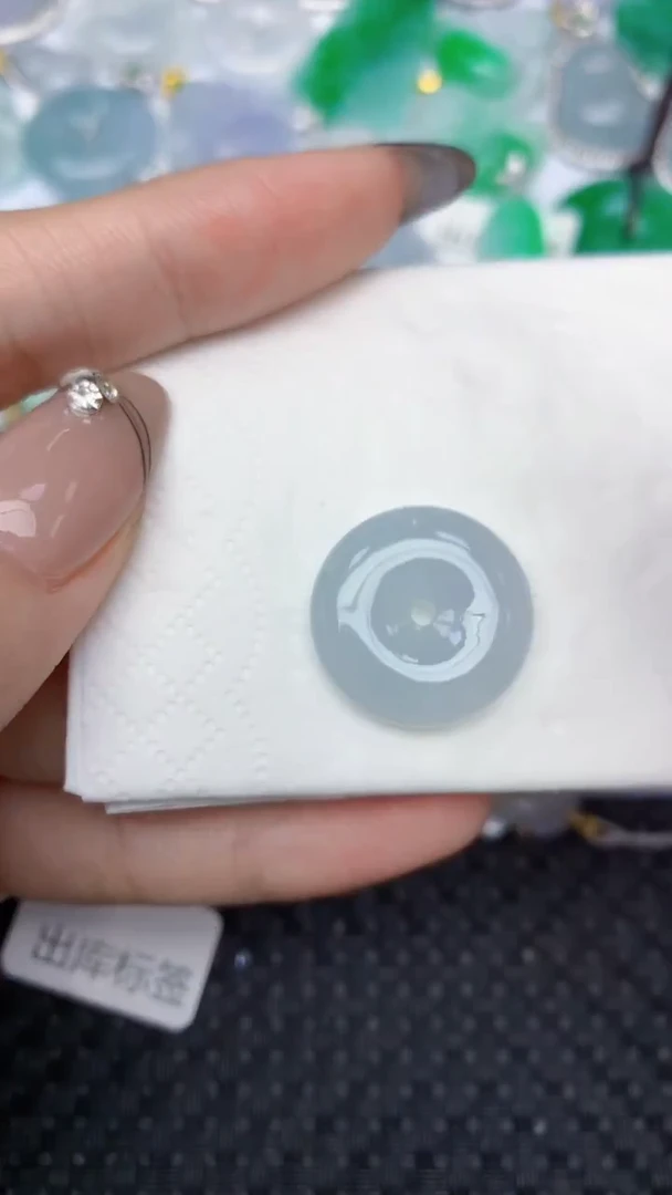 颈饰未镶嵌翡翠天然缅甸翡翠a货百元以上9元证书费自理