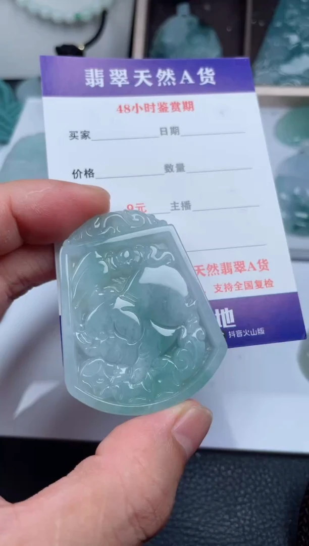 翡翠未镶嵌颈饰