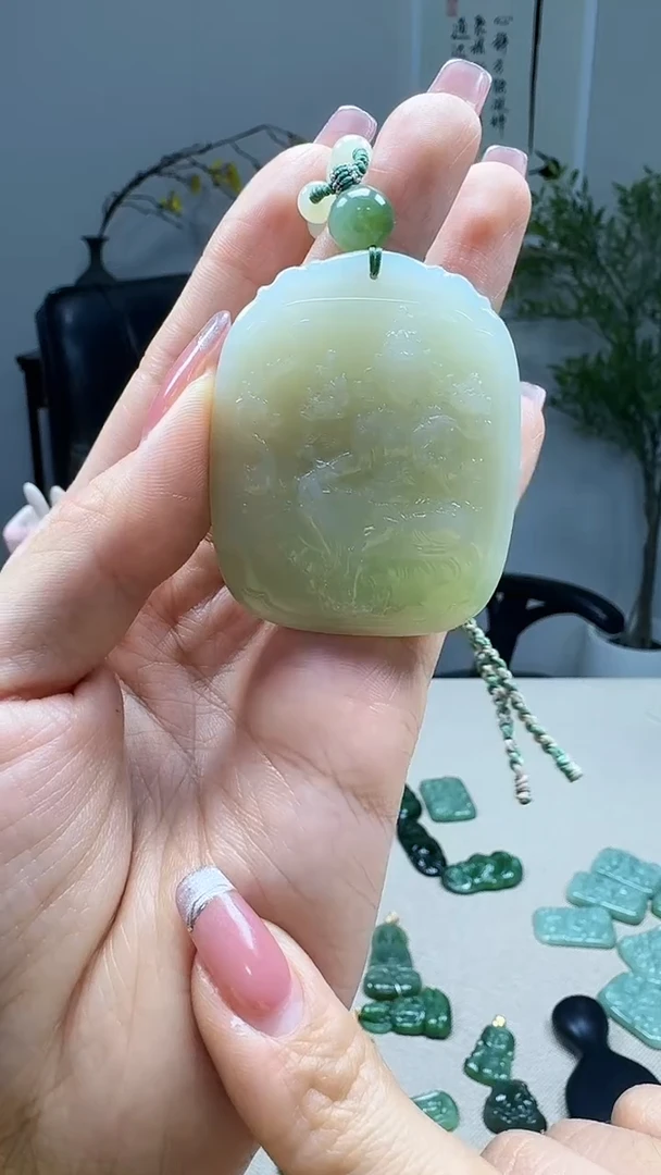 未镶嵌和田玉挂件1