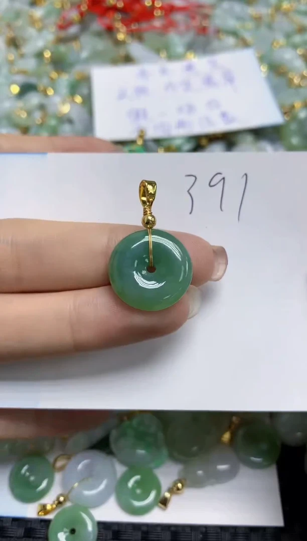 【闪购商品】翡翠颈饰合金  天然A货翡翠