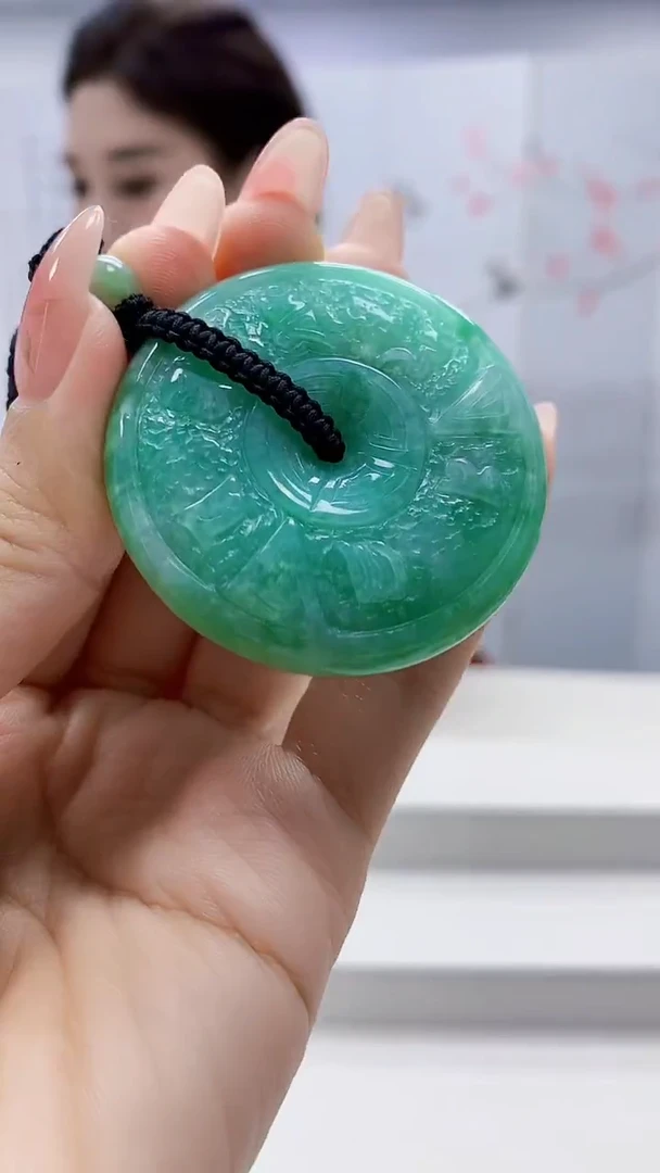 未镶嵌定制翡翠4829ty-毛货挂件162