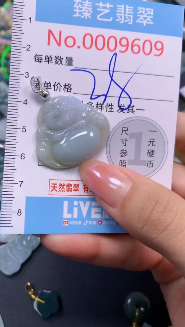颈饰未镶嵌翡翠9609