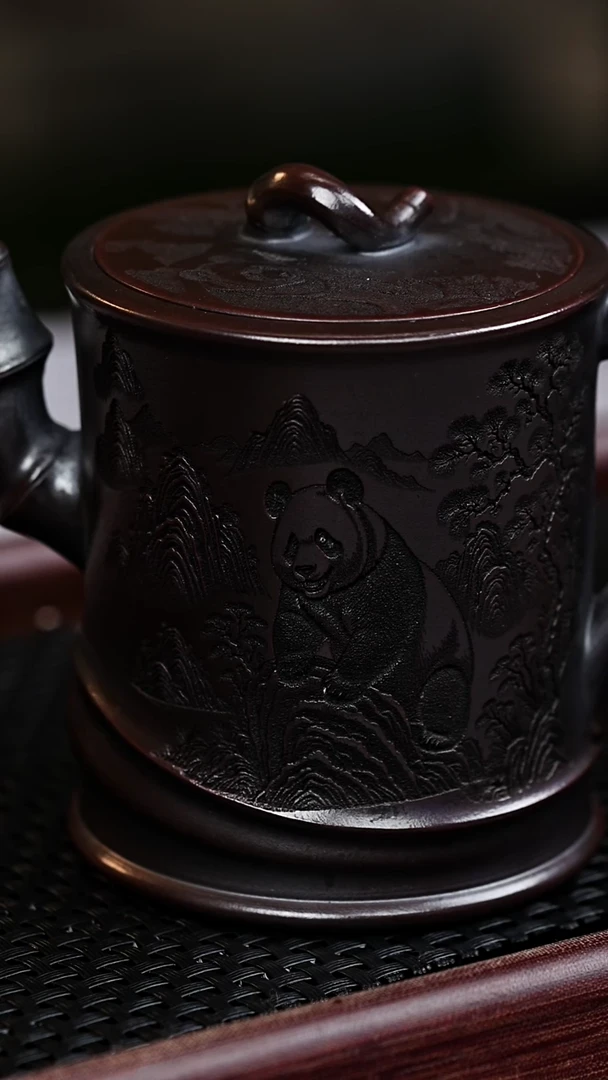 茶壶紫砂宜兴原矿紫砂作品