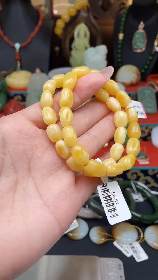 未镶嵌蜜蜡手串手串m035多样性发其一