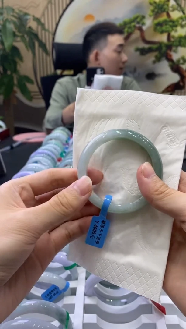 未镶嵌手镯翡翠2473