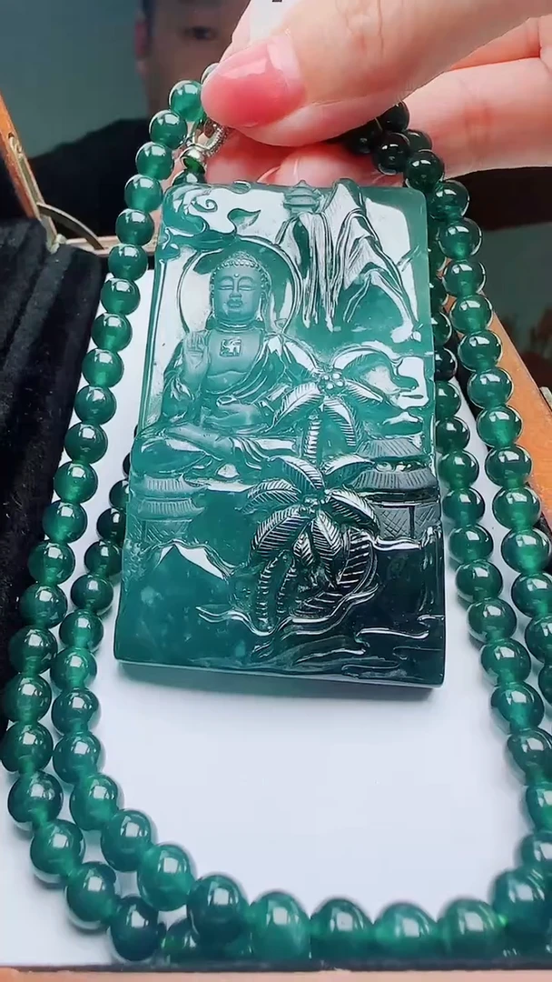 颈饰未镶嵌翡翠多样性发其一