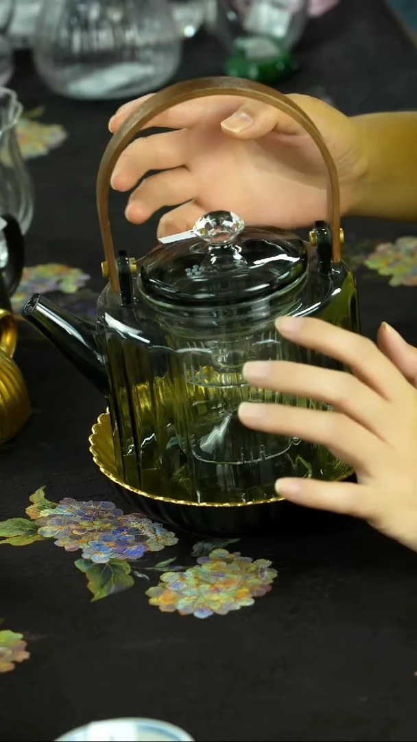 千款手绘茶具直接炸