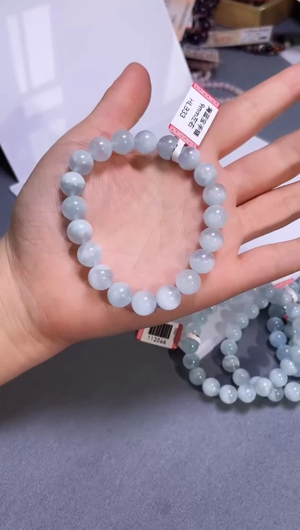 未镶嵌手链海蓝宝石9/045多样性发一件