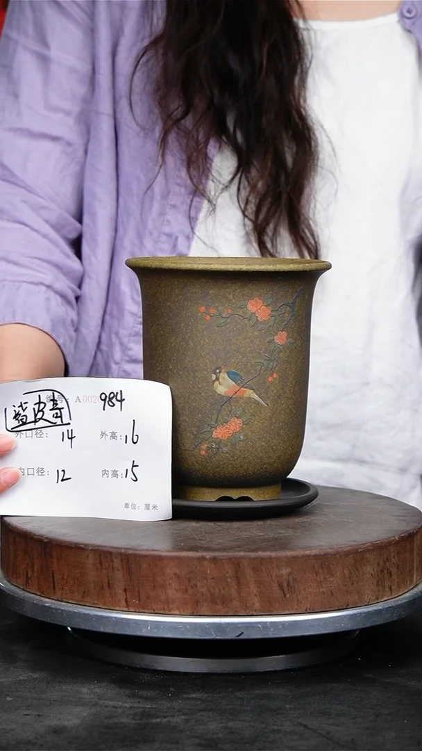 紫砂花盆984+z紫砂花盆