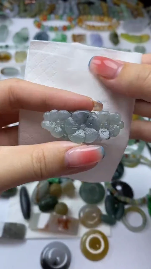 未镶嵌定制翡翠毛货定制不退不换