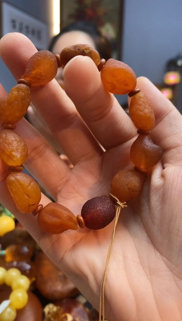 手串琥珀未镶嵌手串