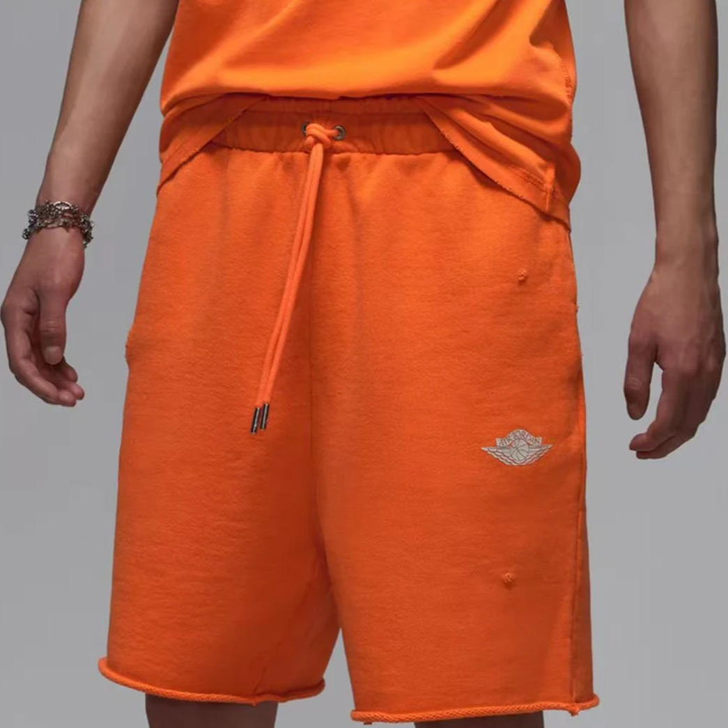 NIKE/耐克官方正品 Jordan 男款休闲橙色短裤IF1412-820流光风