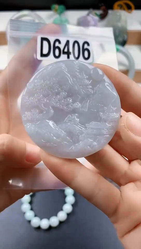 颈饰未镶嵌翡翠天然翡翠吊坠挂件