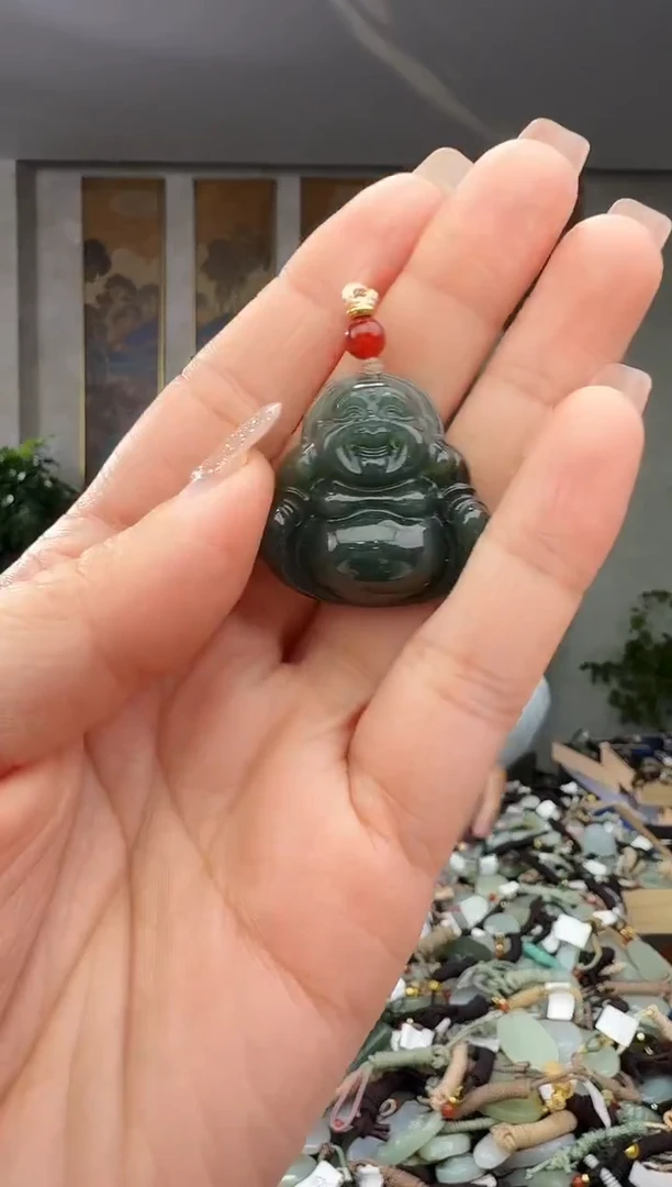 颈饰未镶嵌和田玉拍一发一多样性发货