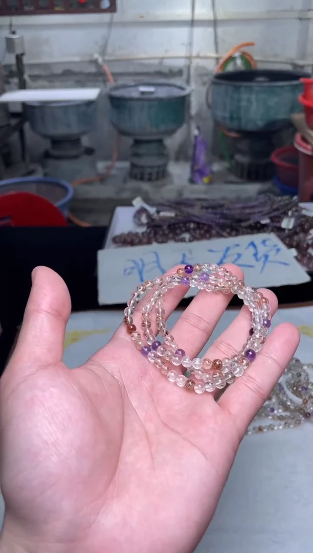 【闪购商品】水晶手链未镶嵌超七多宝5多样性发其一