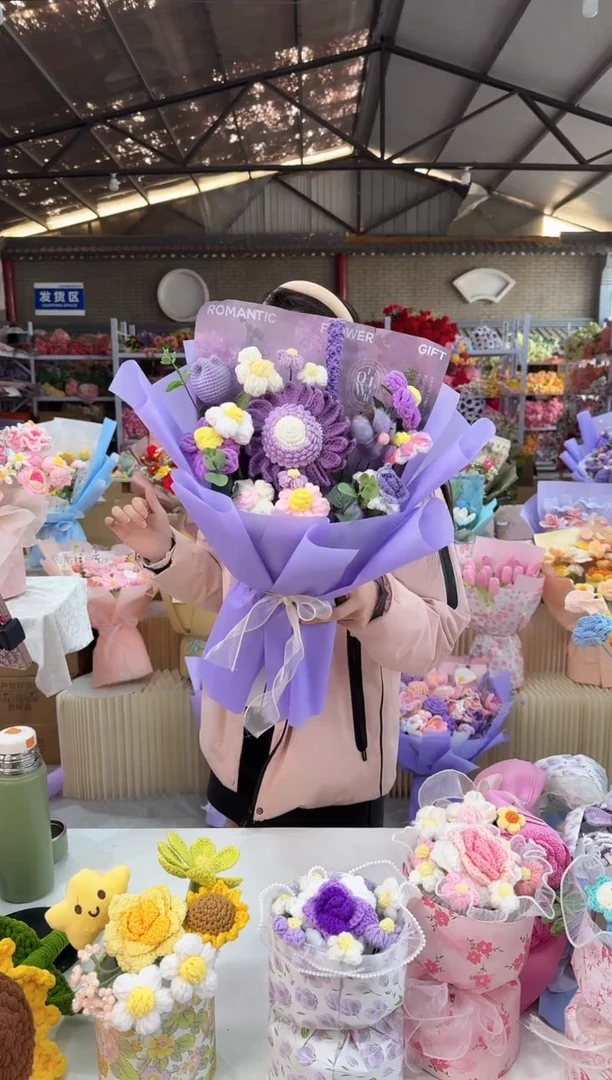 非遗手工花束，孤品清仓