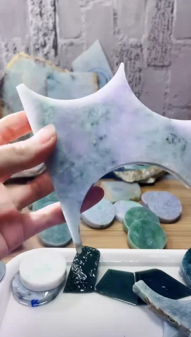 裸石翡翠翡翠a货正品玉石陈582