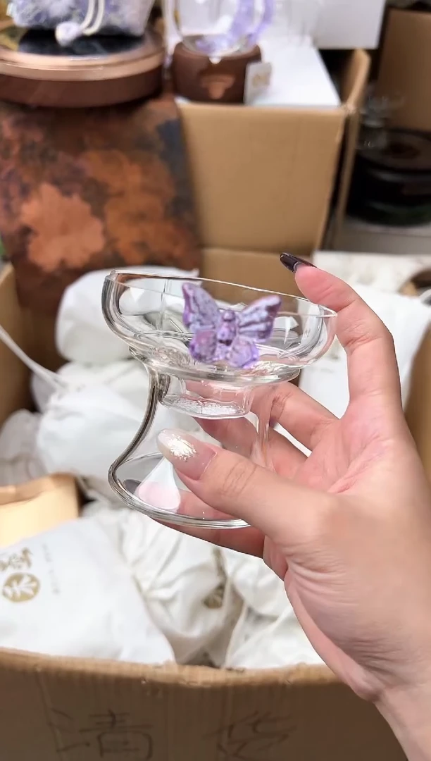 禾墨蝶梦花茶漏