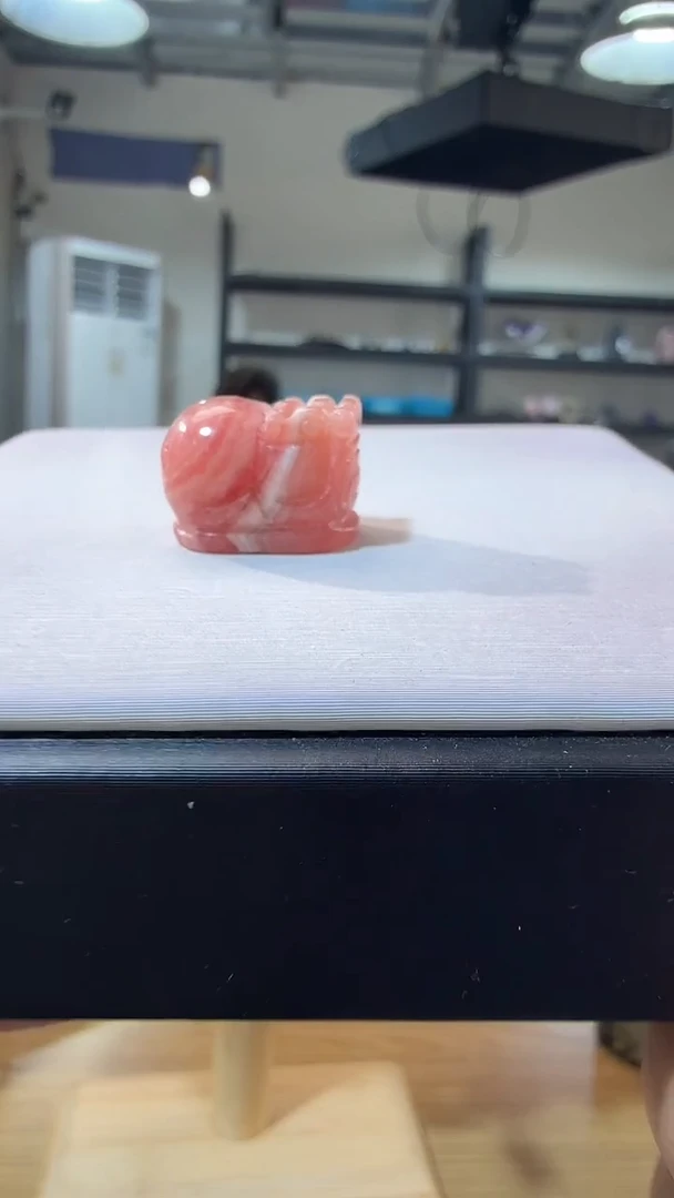 未镶嵌菱锰矿（红纹石）珠宝半成品优0348