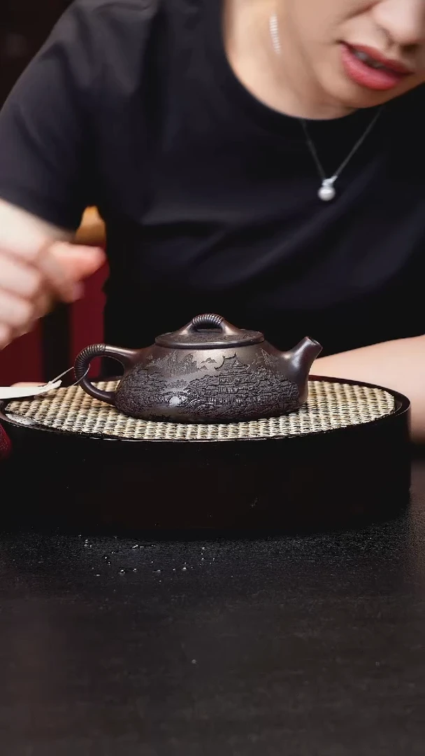茶壶紫砂宜兴茶壶h451708