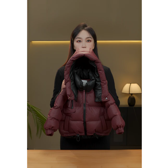 【BL】2024新款加厚时尚百搭外套男女中小童洋气棉服58705