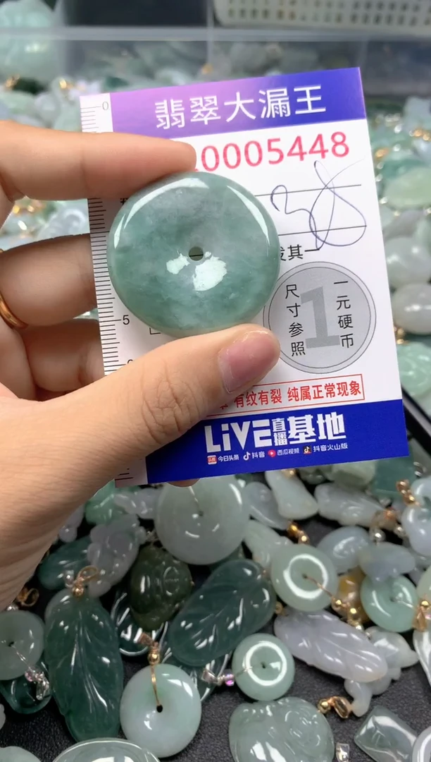 颈饰未镶嵌翡翠5448