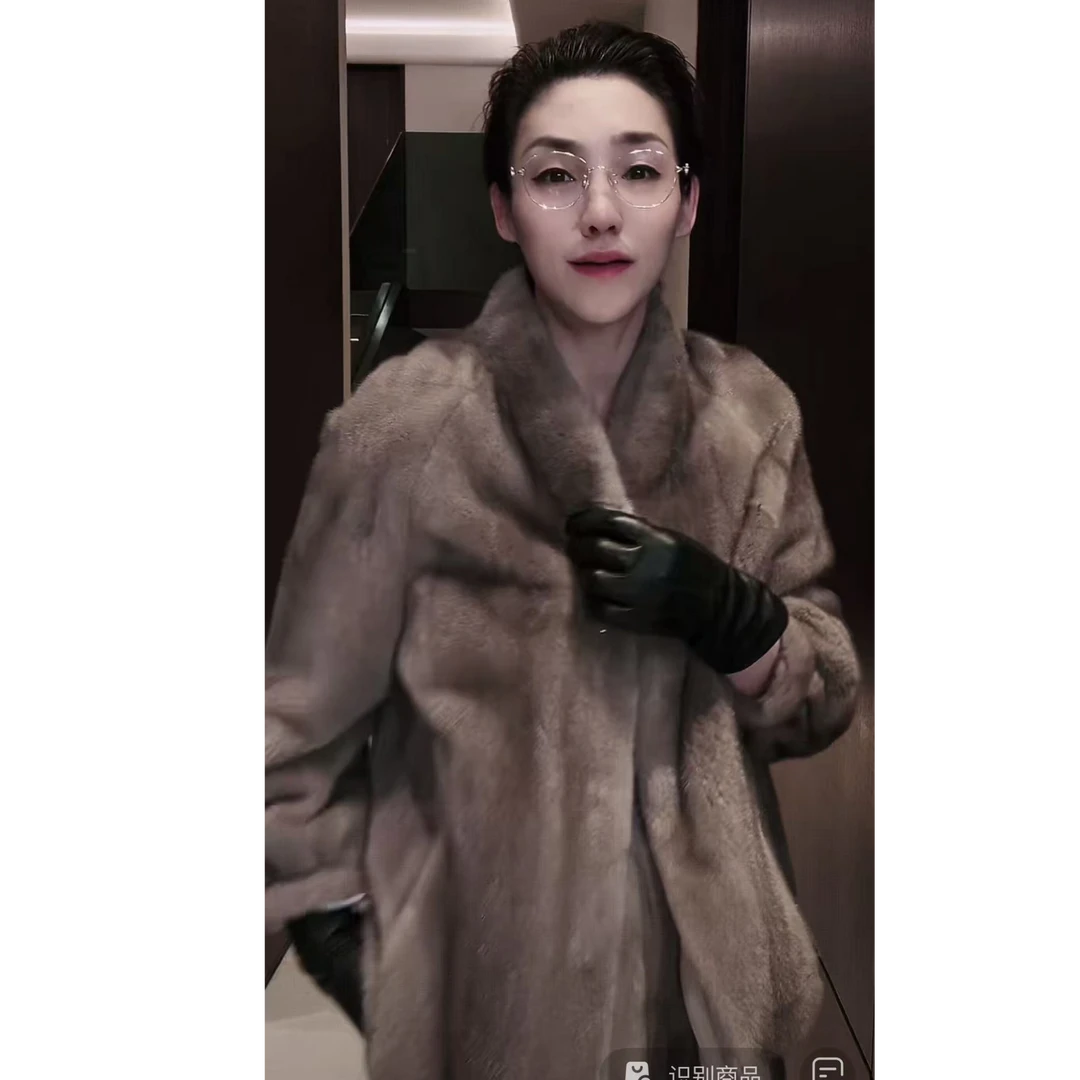 进口水貂 皮草 PC0085