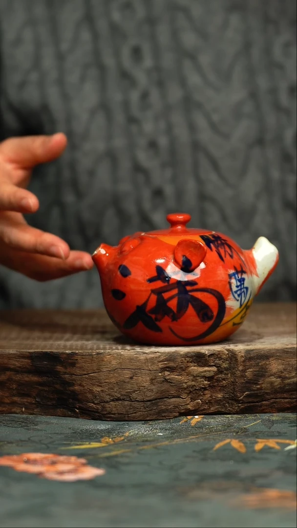 【闪购商品】杯釉下彩手工手绘同款陶器