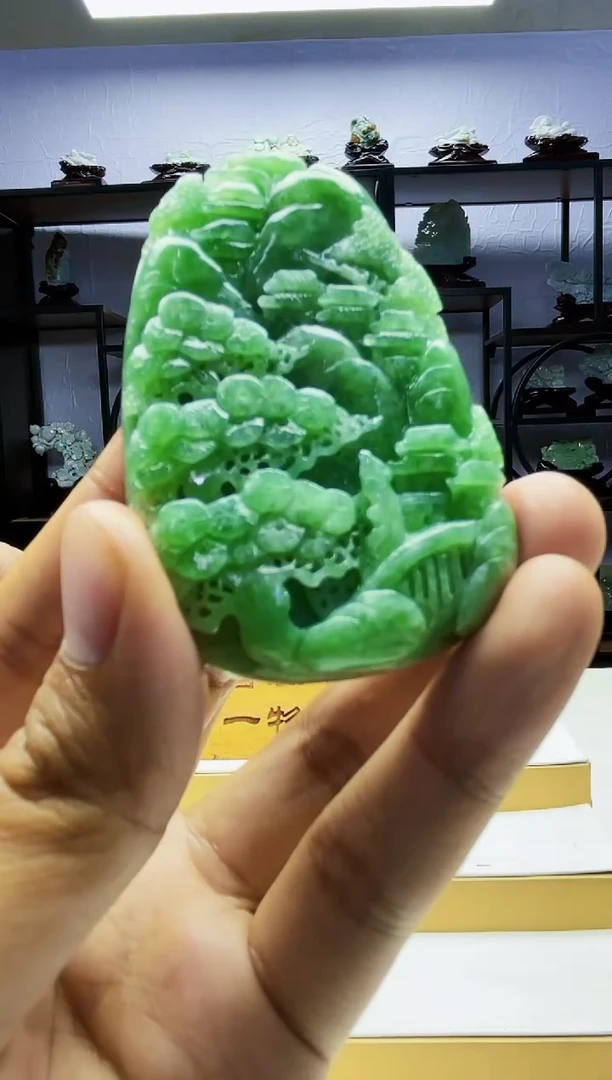 【闪购商品】定制翡翠未镶嵌毛货02110107