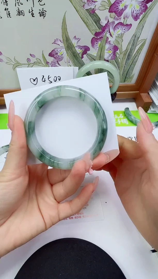 未镶嵌手镯石英质玉63-56/57