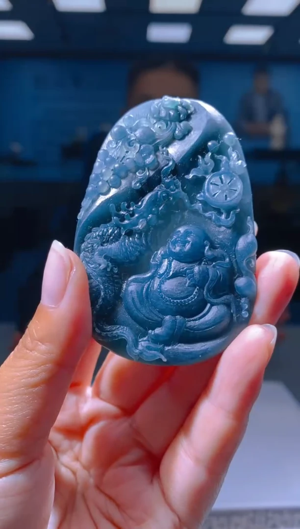 定制翡翠未镶嵌LL翡翠毛货CYL5-48