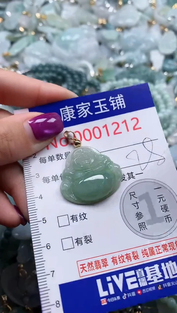 颈饰未镶嵌翡翠1212