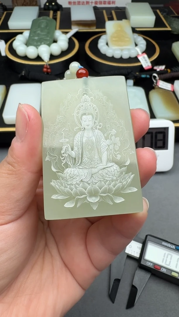 颈饰未镶嵌和田玉4