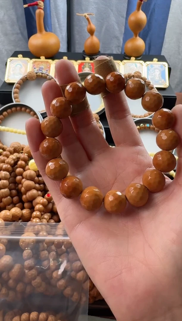 手串猴头核桃钻面单圈