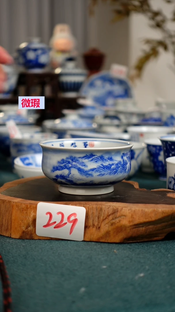 茶杯229全手工手绘茶器