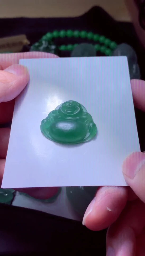 未镶嵌定制翡翠归**虹天然缅甸翡翠A货毛货吊坠