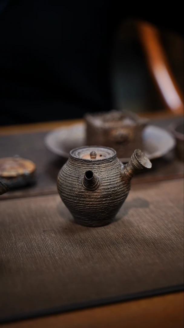 全手工制作  南蛮侧把壶130cc