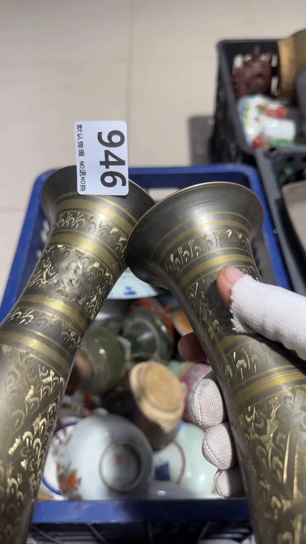 瓷片九**骨亿容工艺品946