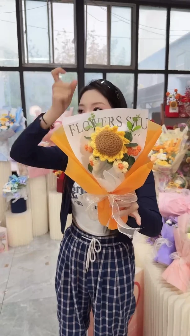 非遗手工定制花束，孤品清仓！！