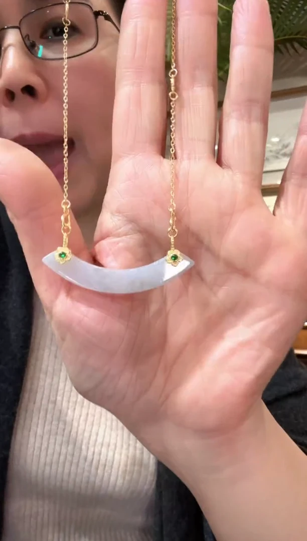 【闪购商品】翡翠颈饰未镶嵌国风