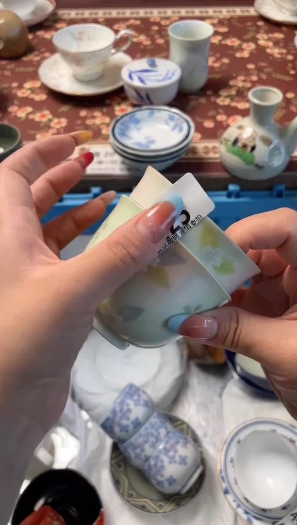 瓷片静*听瓷器瓷器A425