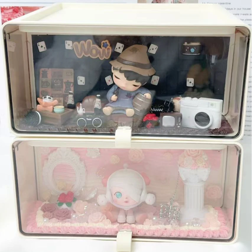 手工奶油胶抽屉盒