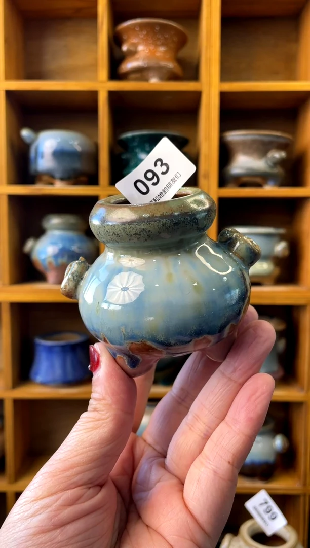 【闪购商品】陶093 内口3【喵喵团圆多肉盆】