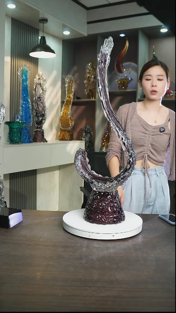 琉璃承*紫色太湖石