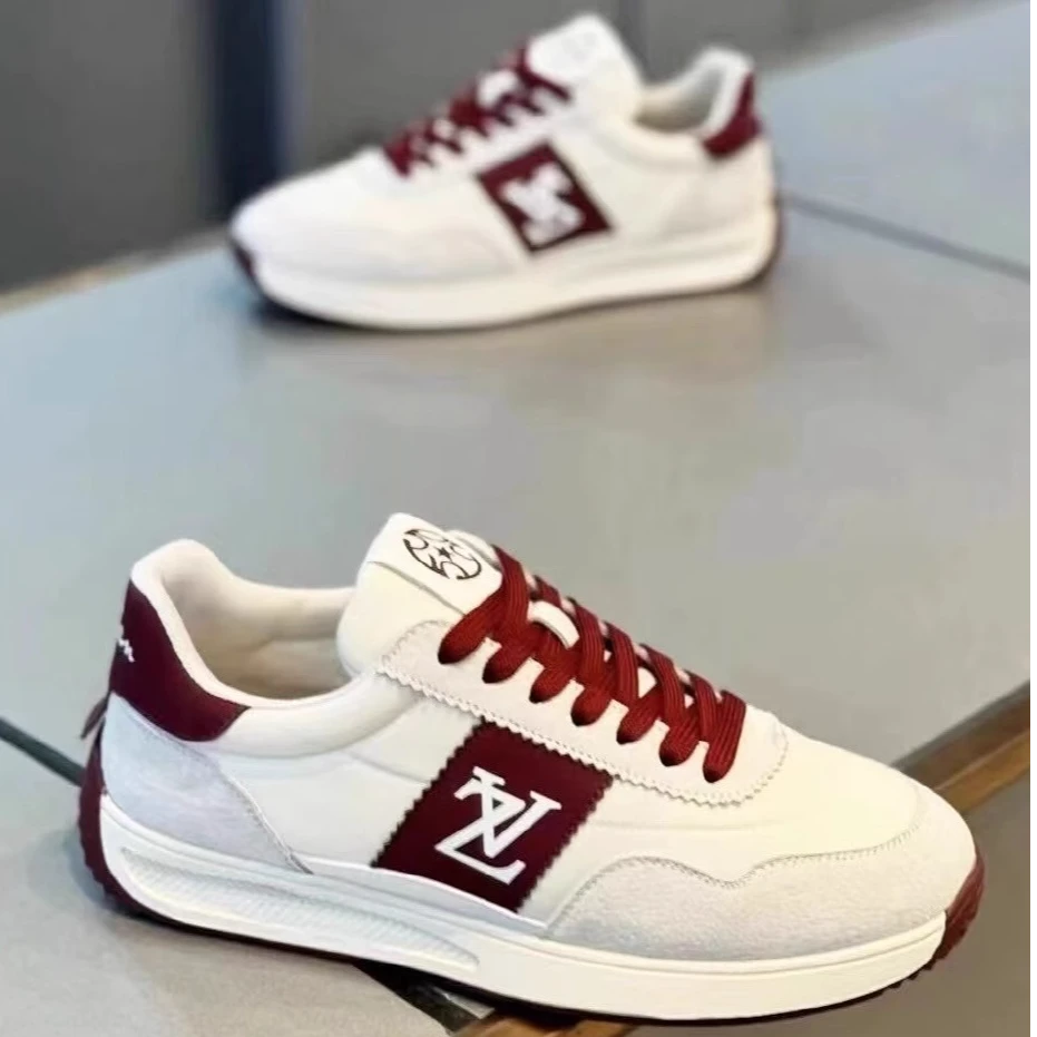 DAFIFY轻奢男鞋2025夏季新款高级感布面透气百搭轻便软底休闲鞋男