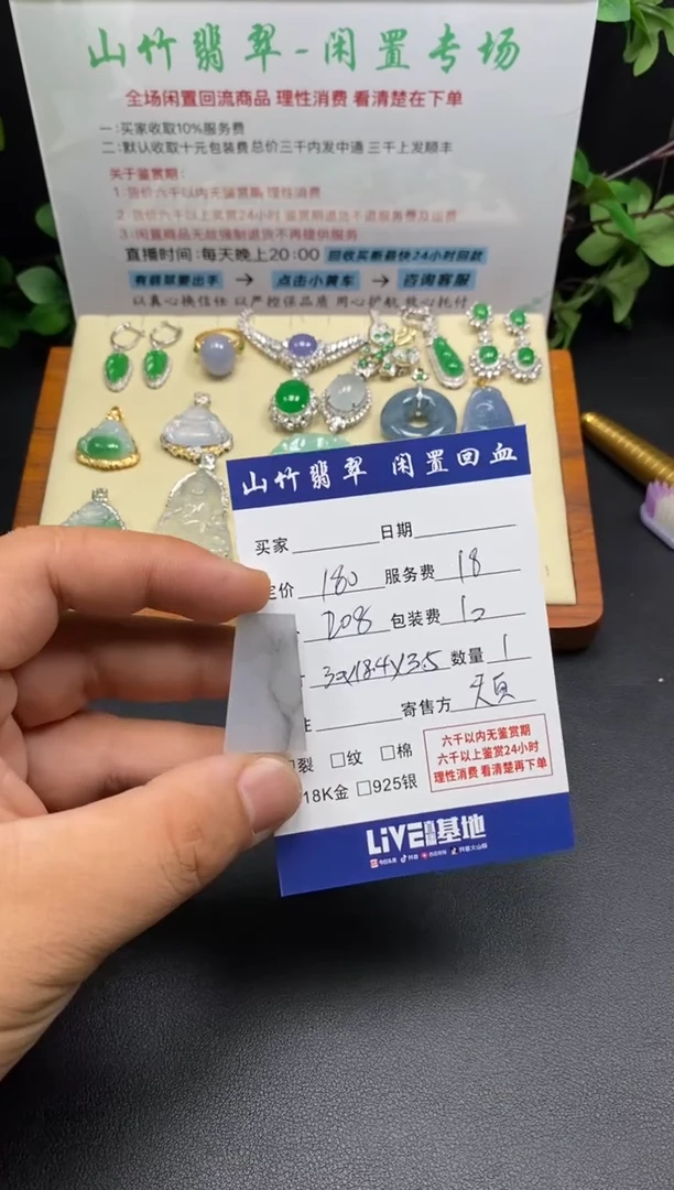 颈饰未镶嵌翡翠3002040