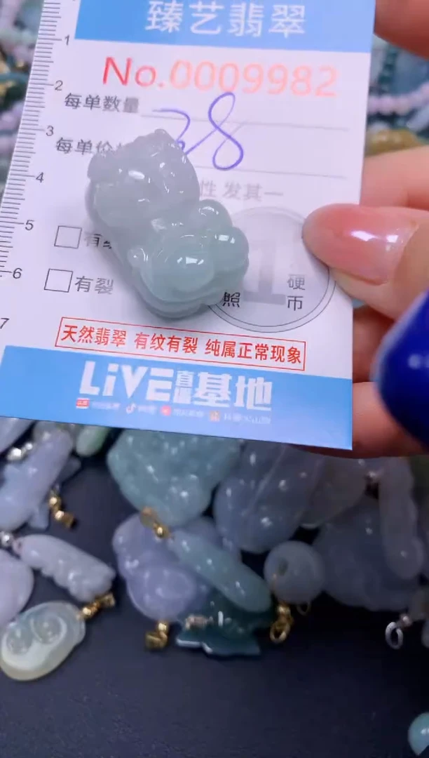 颈饰未镶嵌翡翠9982
