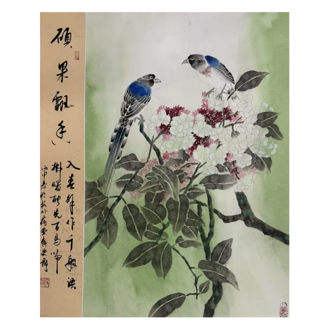 史龙-国画作品-纸本手绘-4